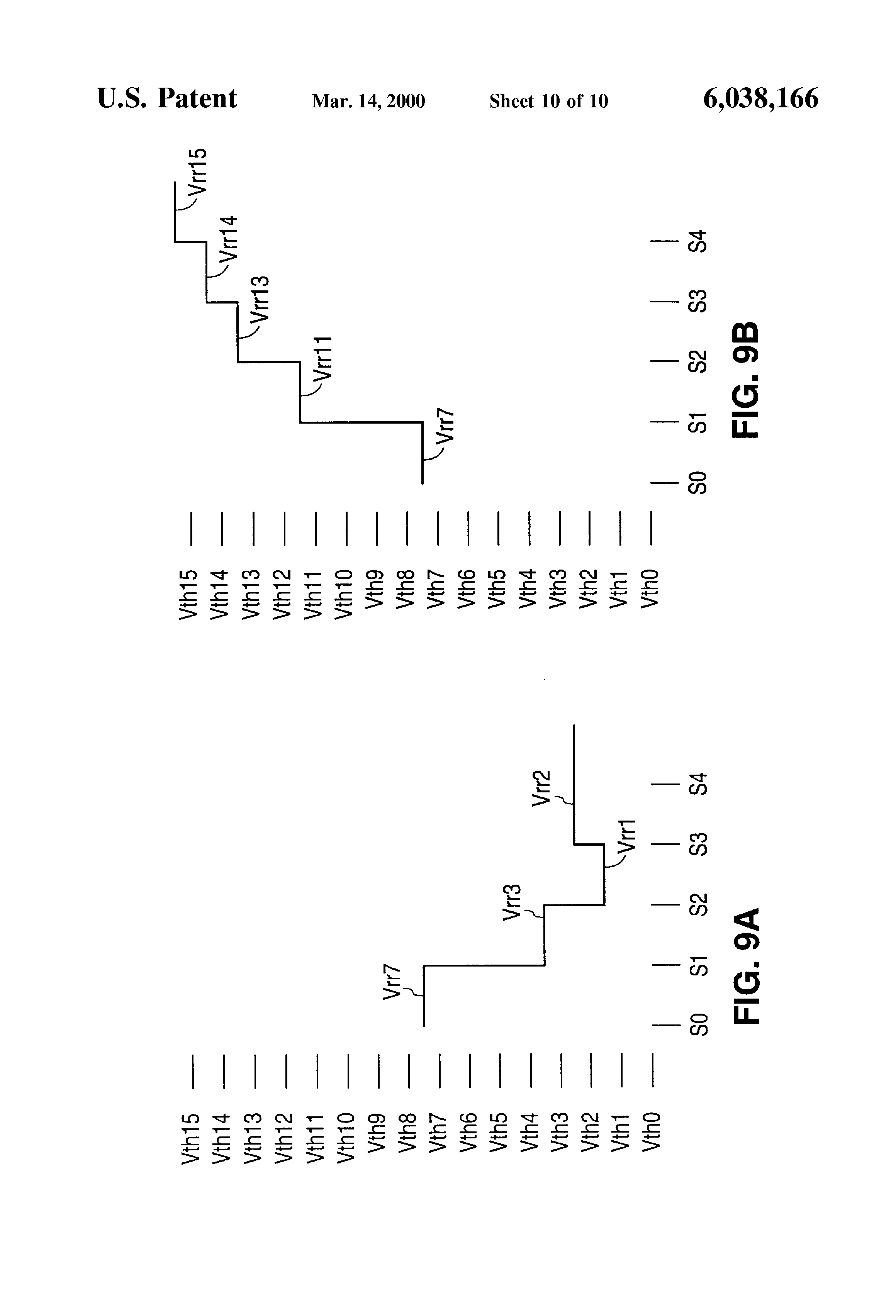 Patent drawing from US 6,038,166, High resolution multi-bit-per-cell memory