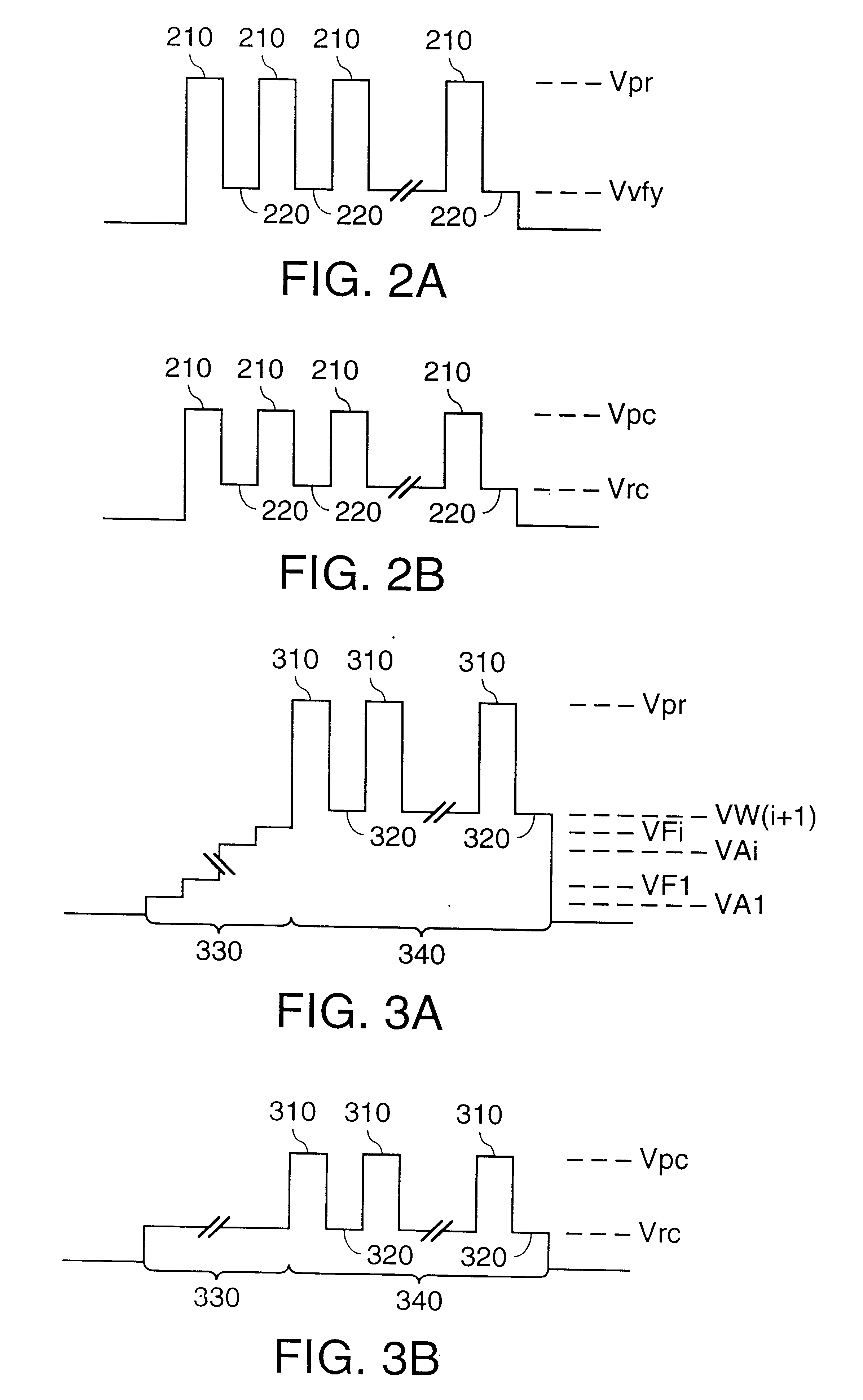 Patent drawing from US 6,307,776, Multi-bit-per-cell flash EEPROM memory with refresh