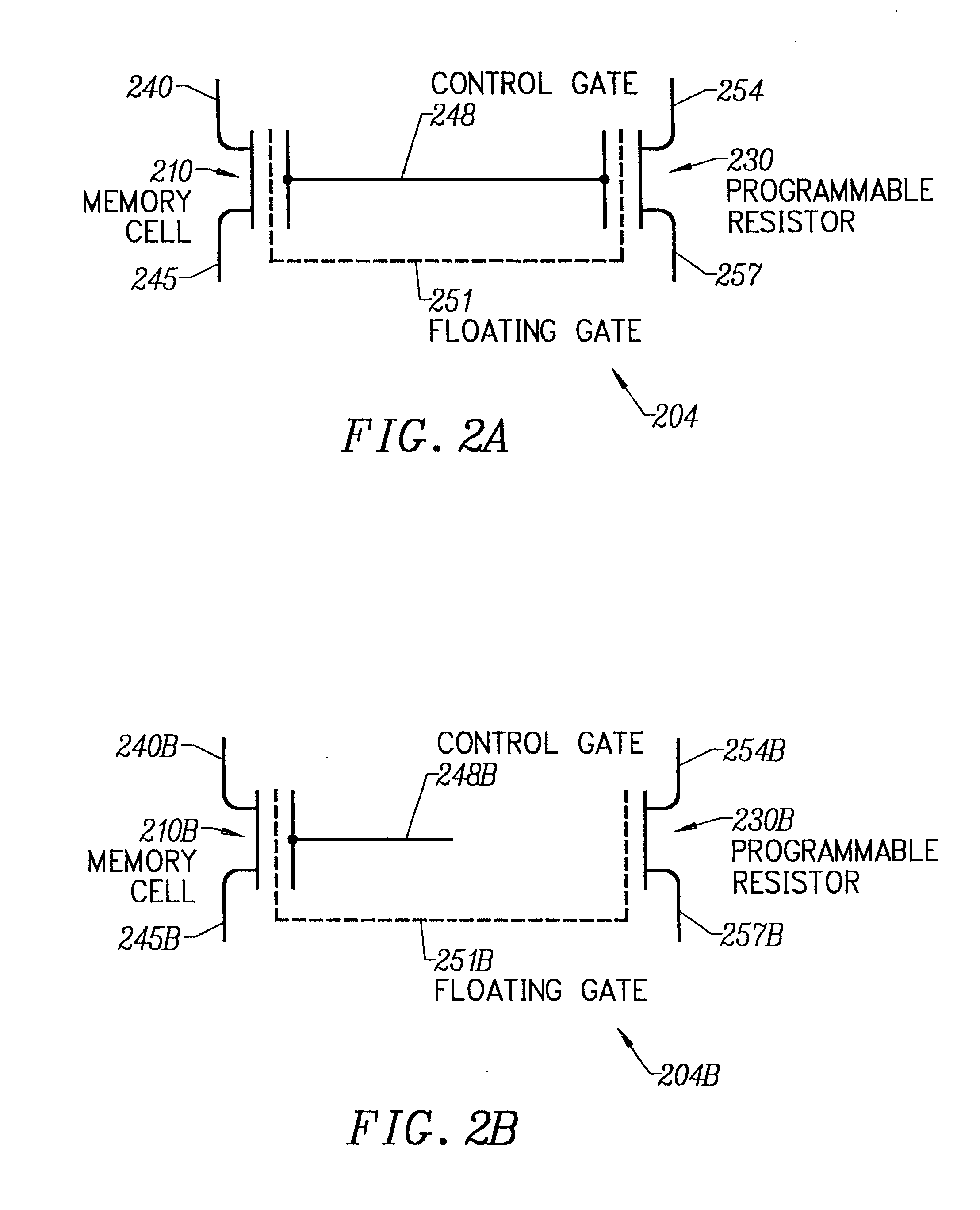 Patent drawing from US 6,456,529, Programmable impedance device