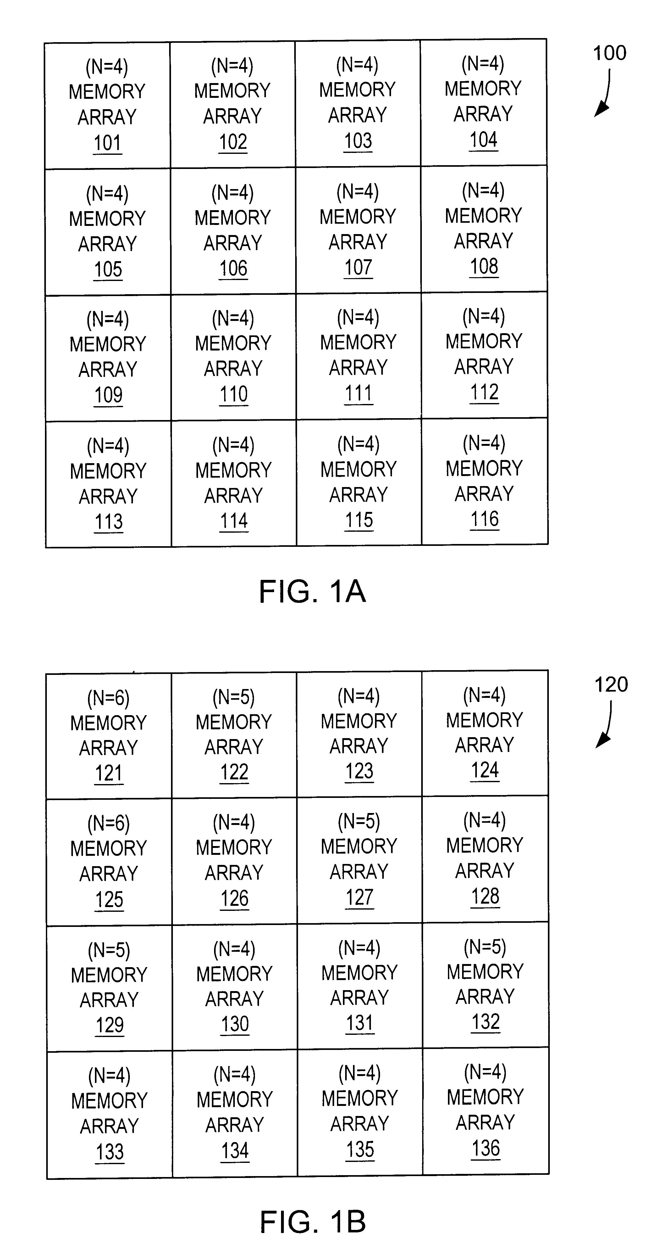Patent drawing from US 6,558,967, Multi-bit-per-cell memory system with numbers of bits per cell set by testing of memory units