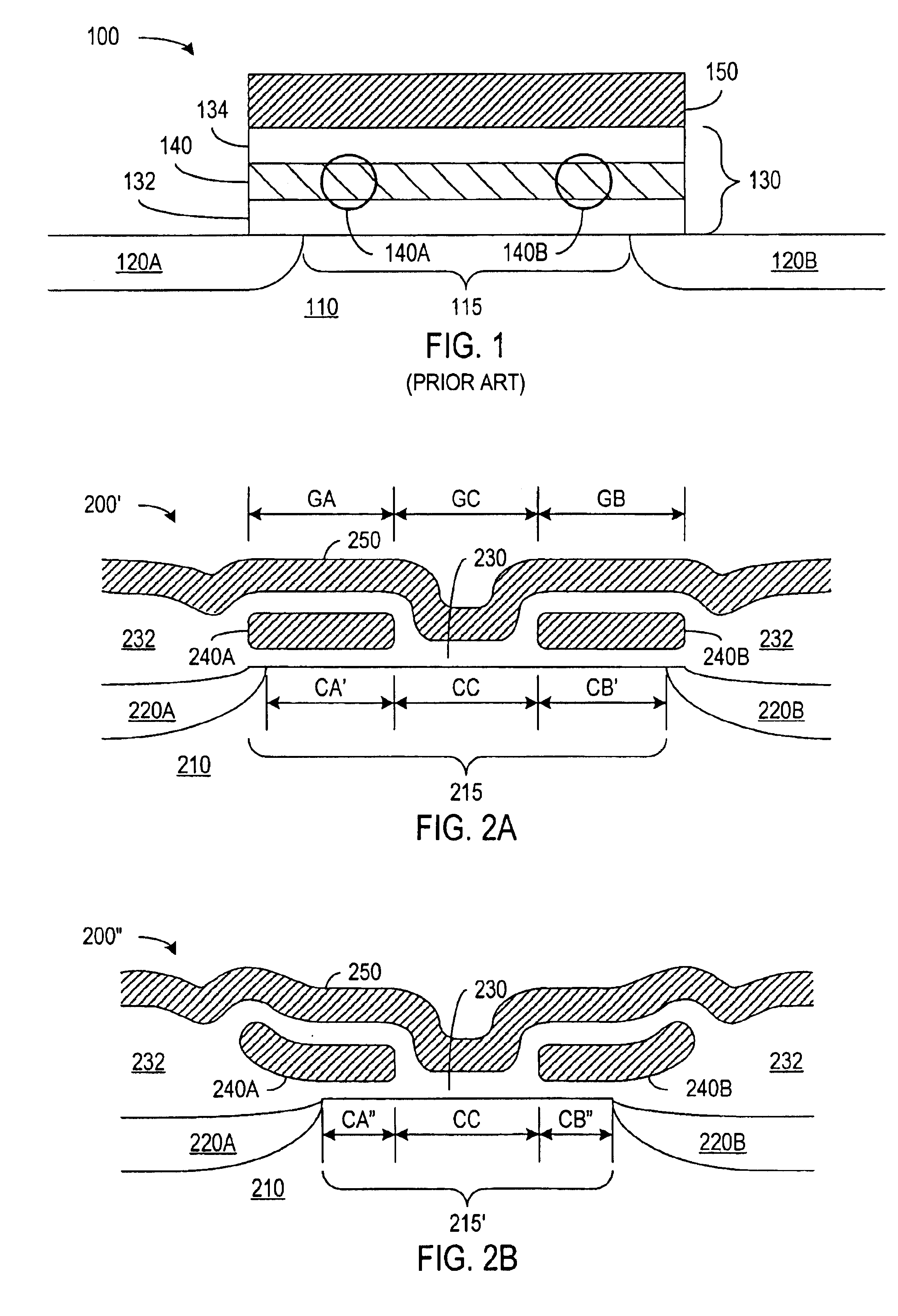 Patent drawing from US 6,826,084, Accessing individual storage nodes in a bi-directional nonvolatile memory cell