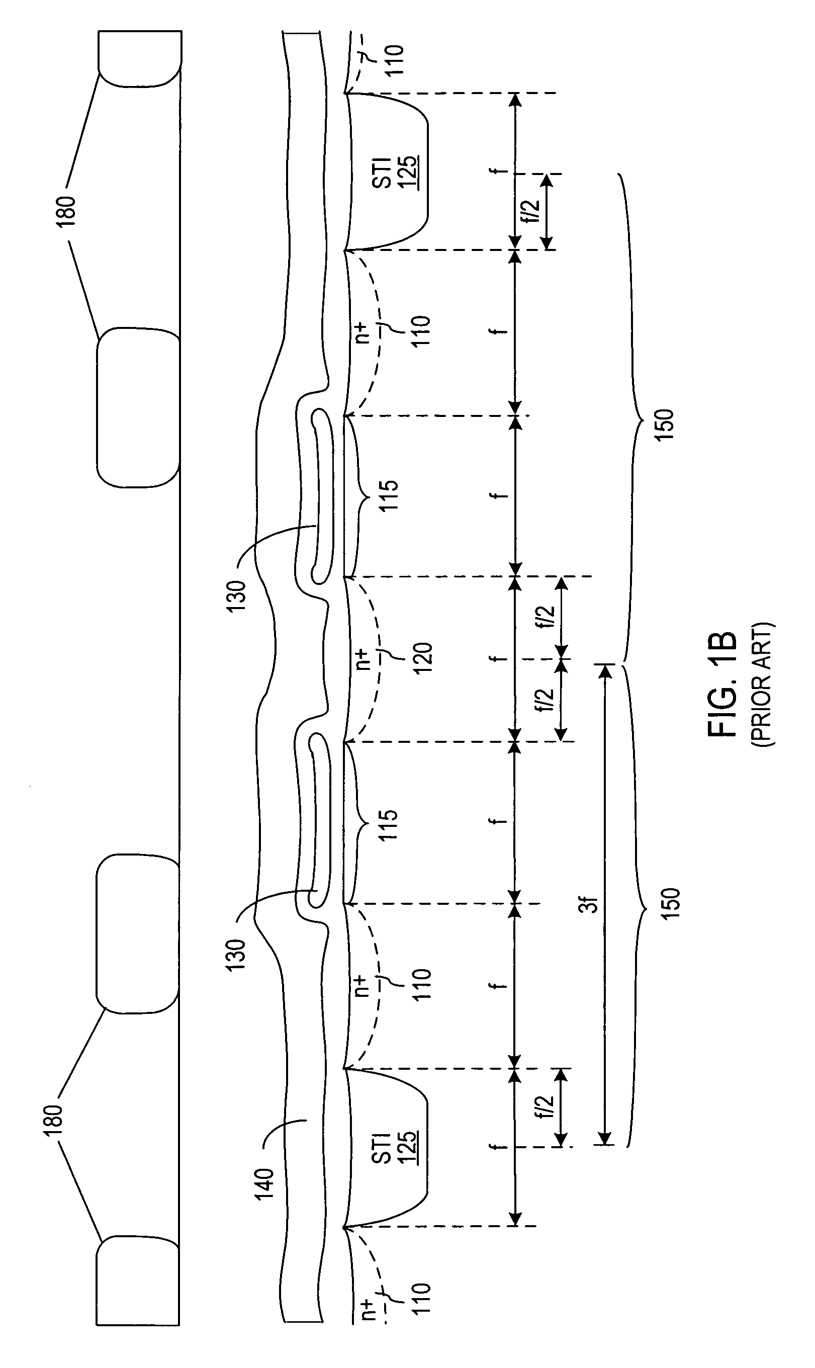 Patent drawing from US 7,061,801, Contactless bidirectional nonvolatile memory