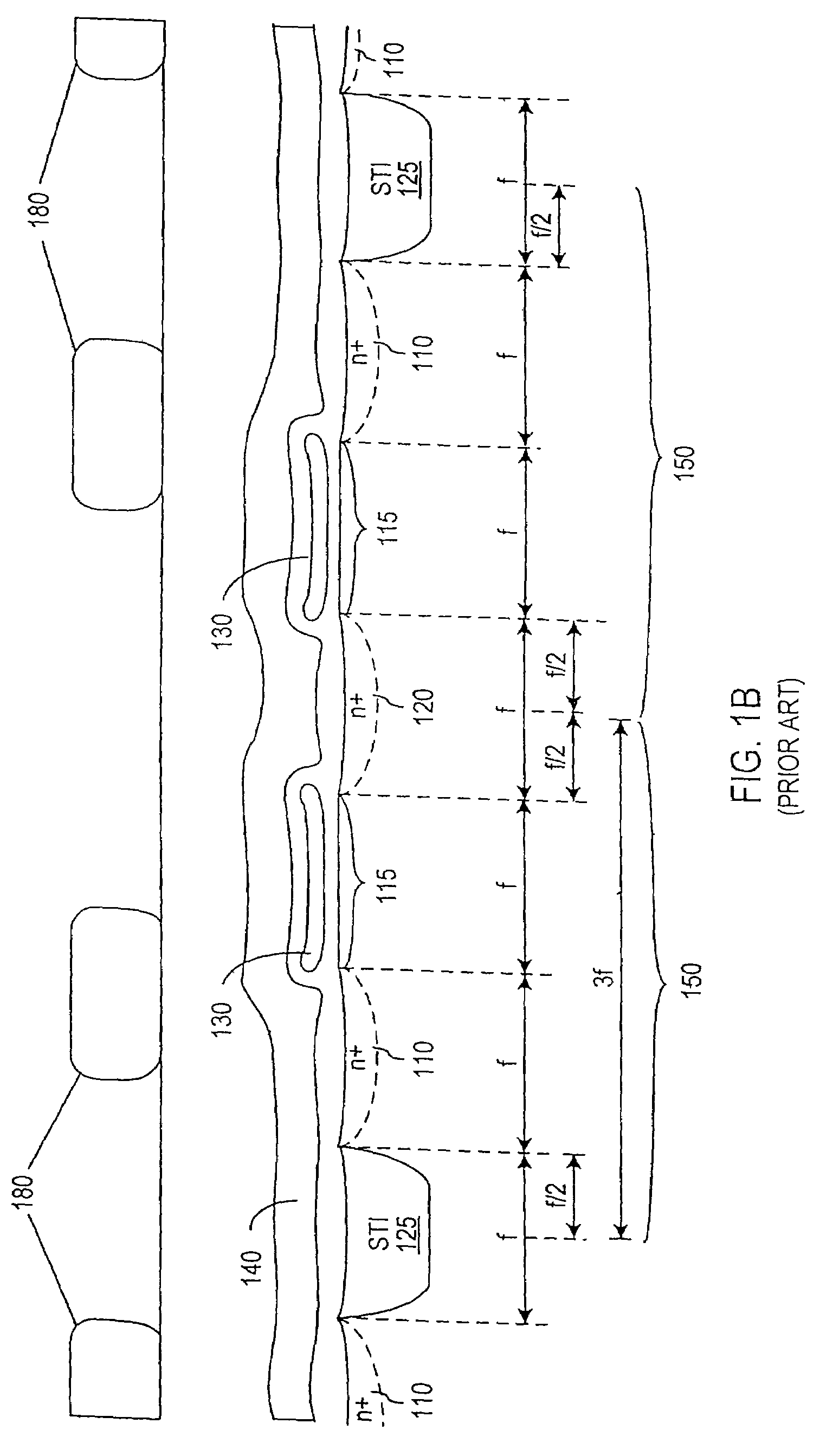 Patent drawing from US 7,227,779, Contactless bidirectional nonvolatile memory