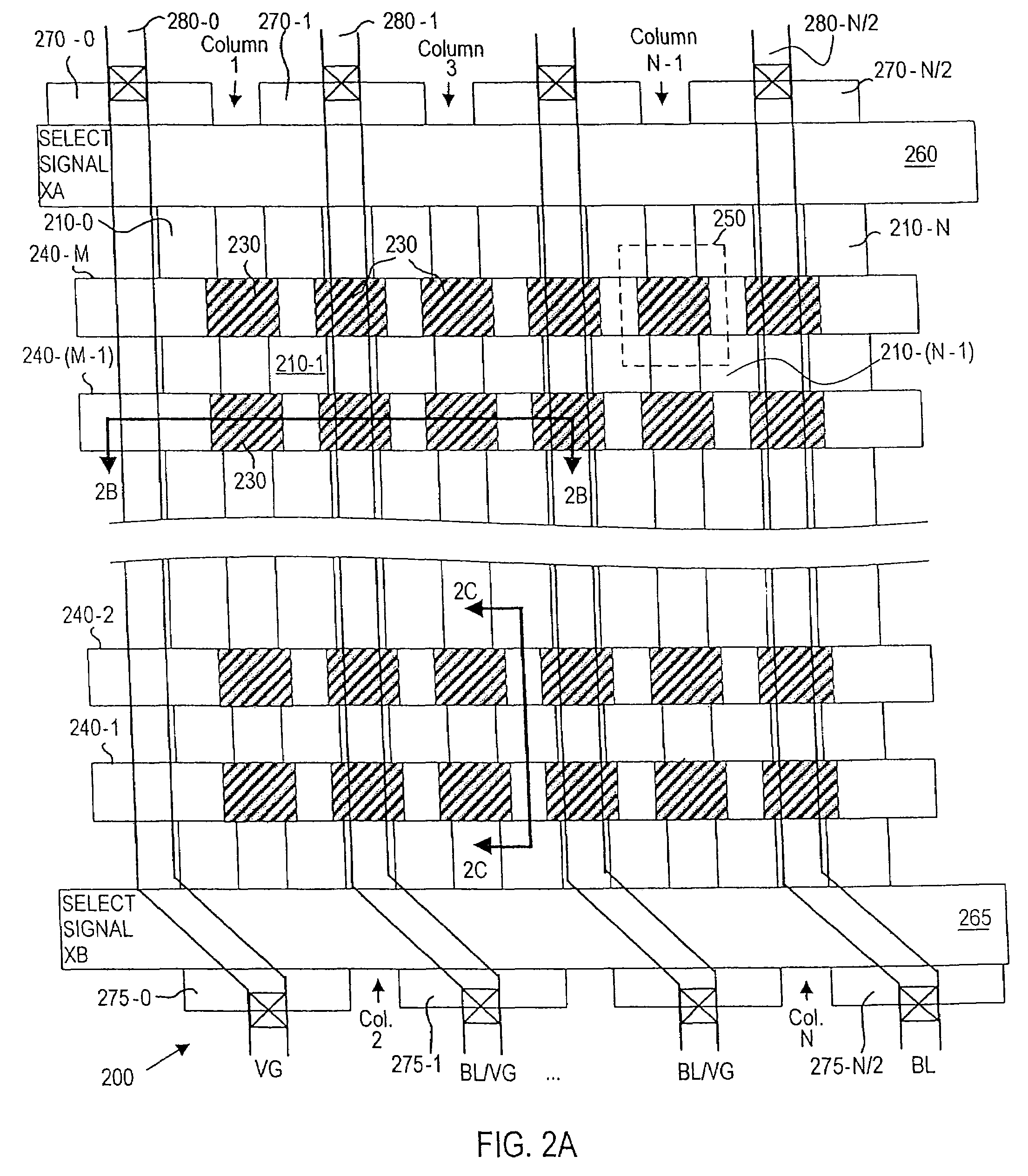 Patent drawing from US 7,227,779, Contactless bidirectional nonvolatile memory