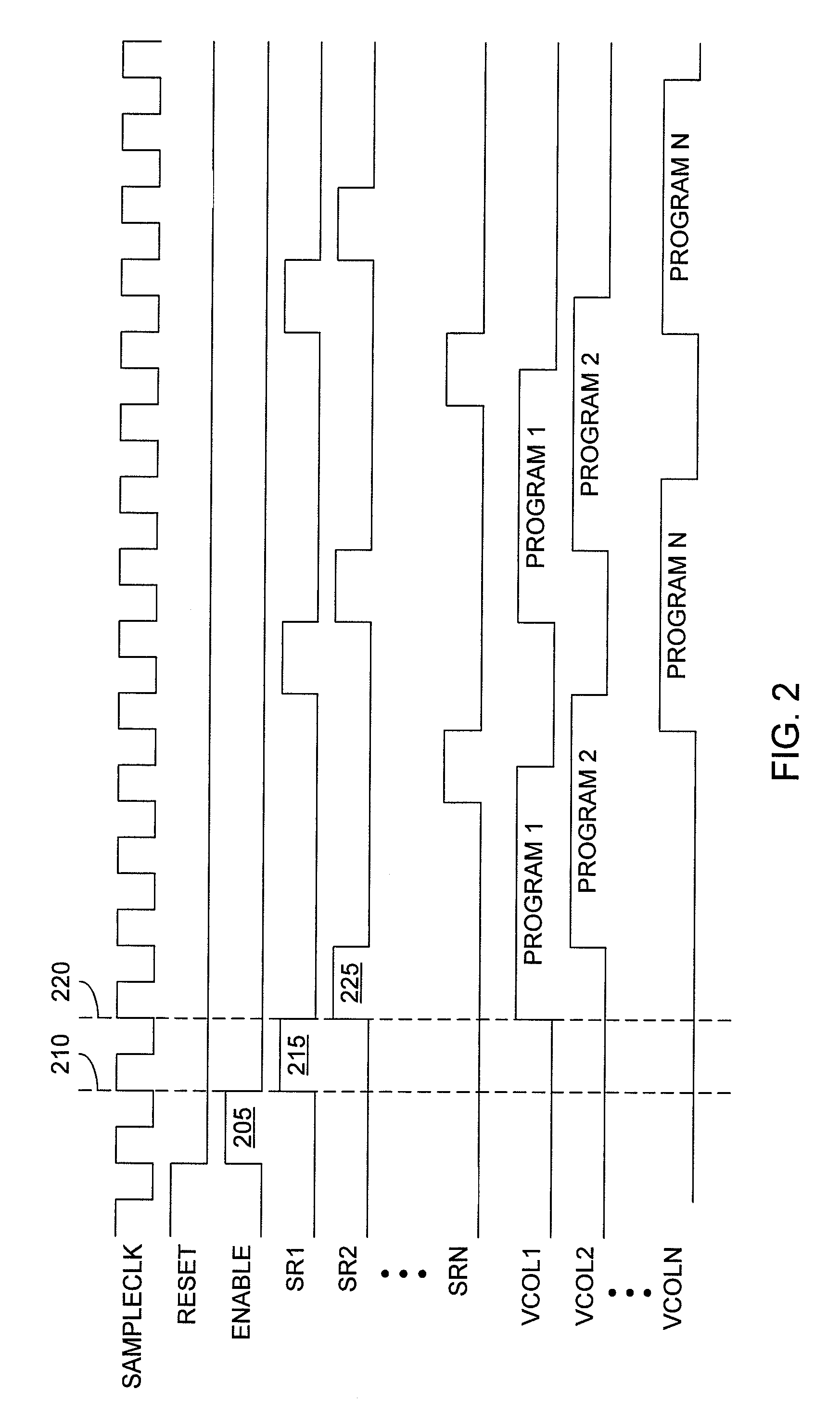Patent drawing from US 7,349,255, High data rate write process for non-volatile flash memories