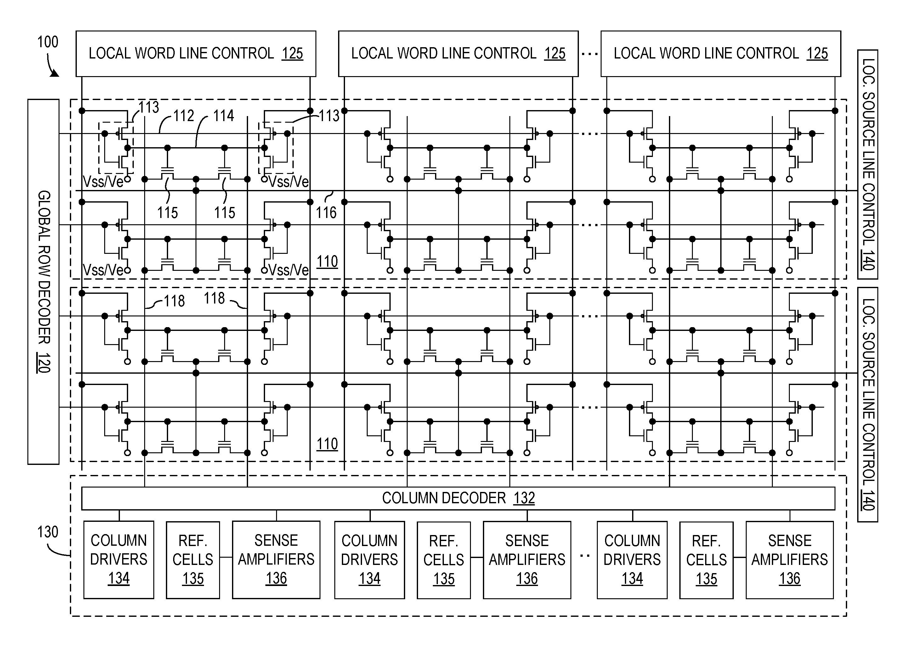 Patent drawing from US 9,449,682, Reading a multi-bit value from a memory cell