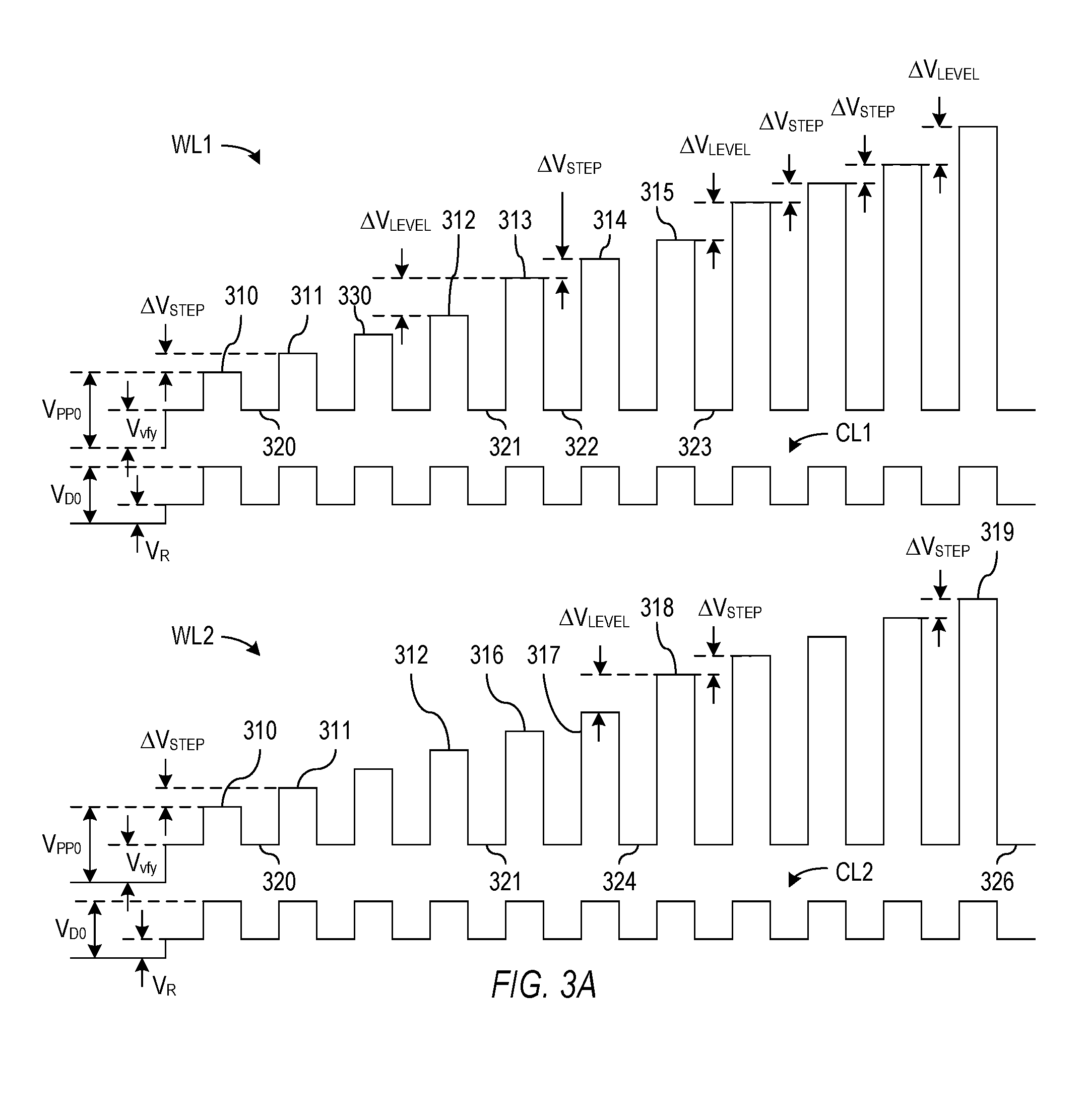 Patent drawing from US 9,449,682, Reading a multi-bit value from a memory cell